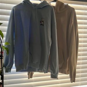 Two mens hoodies both larges in great condition!